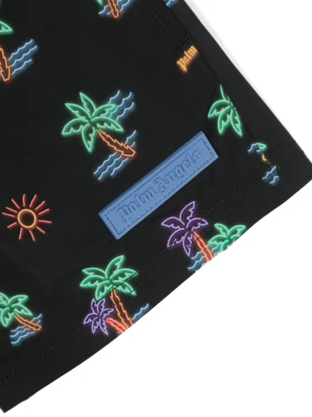 Kąpielówki dziecięce Palm Angels czarne