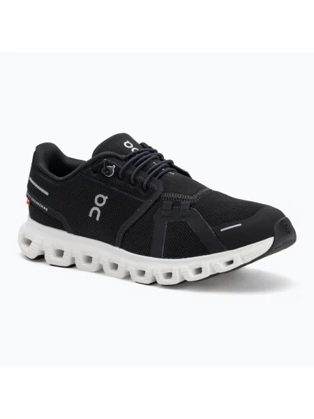 Buty On Running Cloud 6 black/white czarny