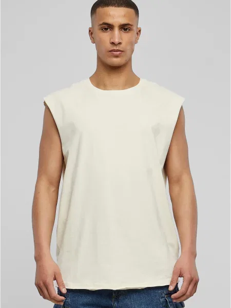 Тениска Urban Classics без ръкави бяло