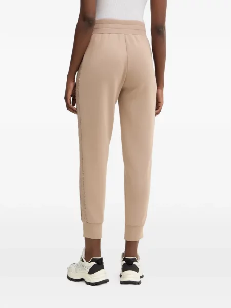 Pantaloni Guess din dantelă alergare