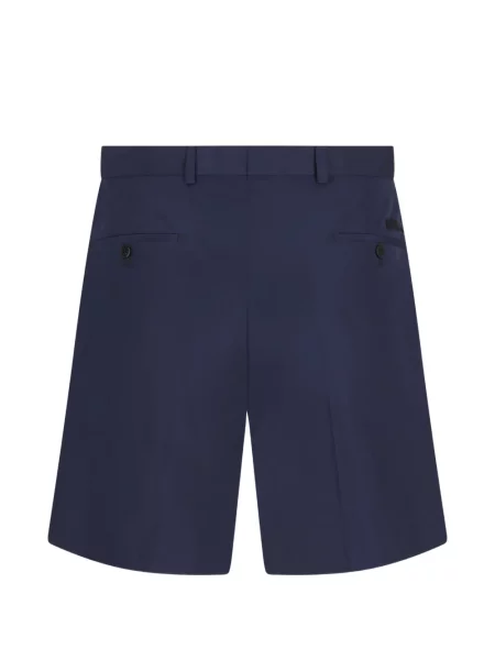 Cropp pantaloni Prada plisate albastru
