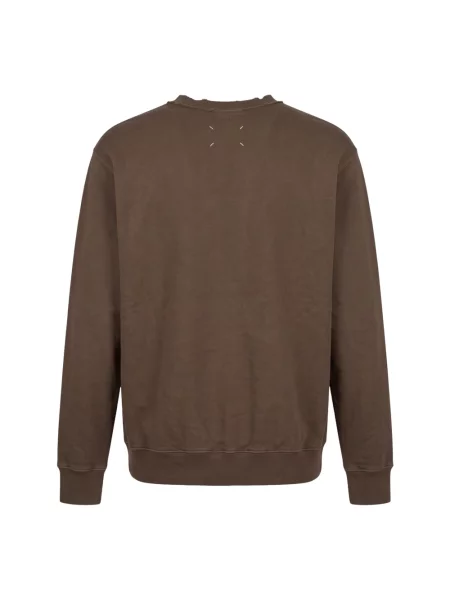 Sweter Maison Margiela brązowy