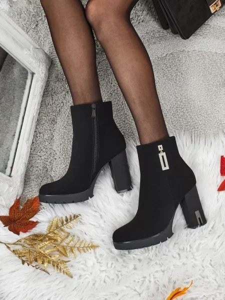 Botine Resti elegante negru