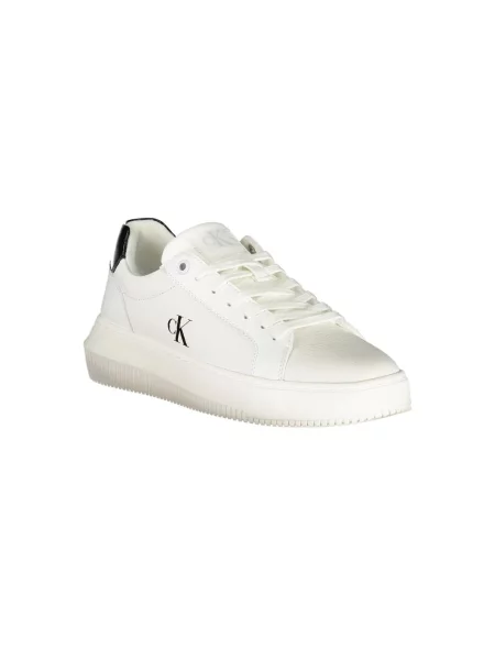 Trampki Calvin Klein skórzane białe