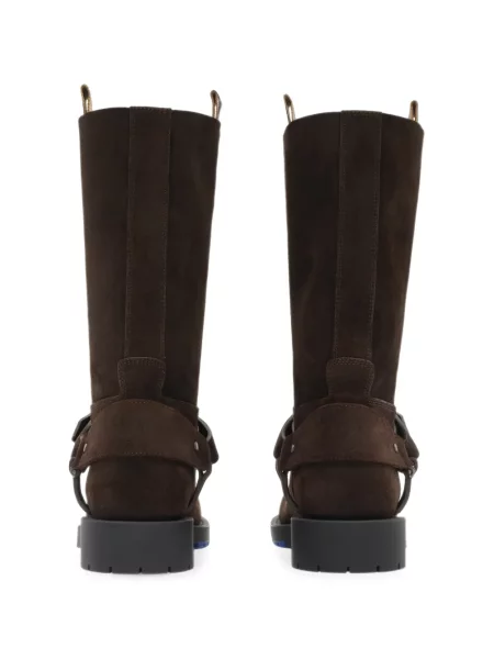 Botine Burberry din piele maro