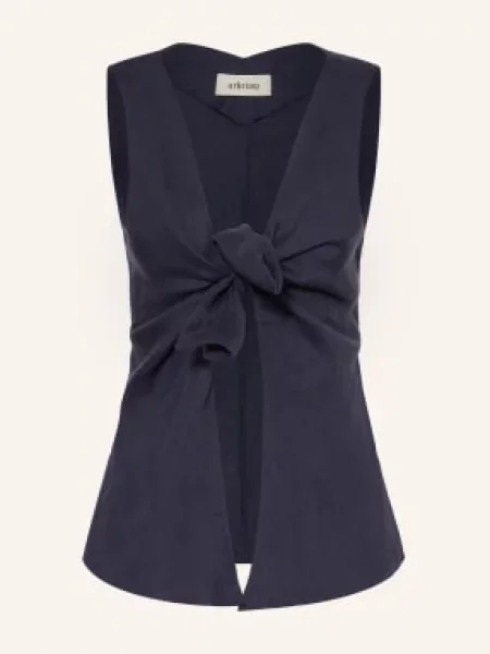 Arkitaip Kamizelka Lniana Lucia blau