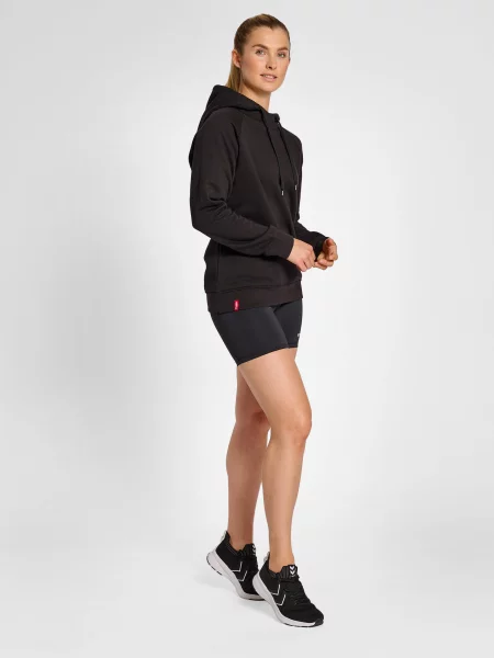 Bluza fitness Hummel red Heavy z kapturem czarna