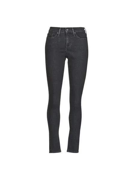 Blugi skinny Levi's® skinny fit de modelare negru