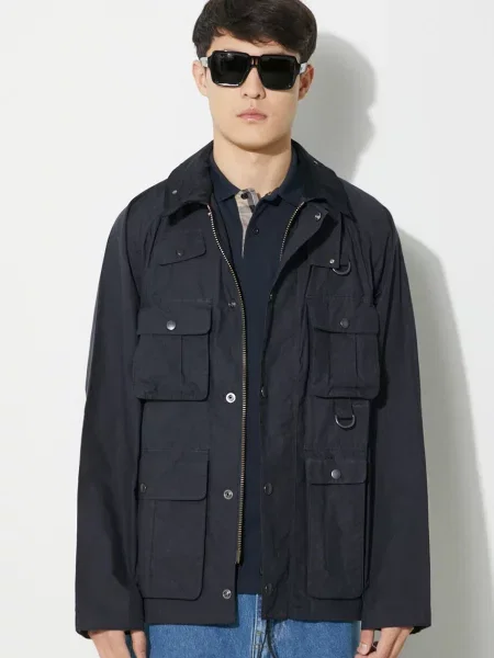 Barbour kabát Modified Transport Casual átmeneti sötétkék