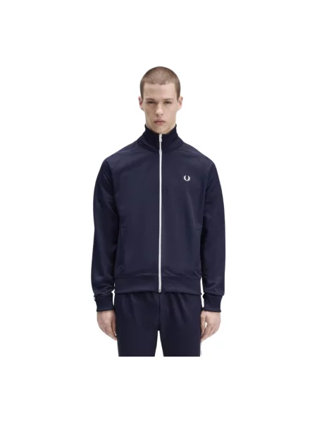 Kurtka Fred Perry do biegania niebieska