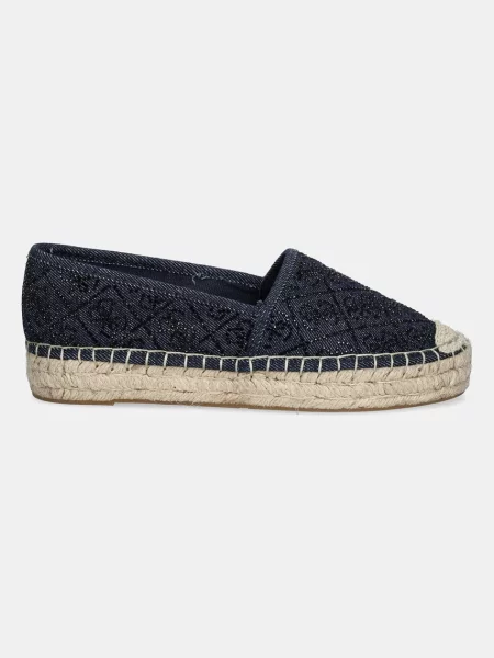 Guess espadryle JOLANDYN FLJODY granatowy