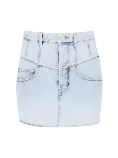Spódnica jeansowa Isabel Marant niebieska
