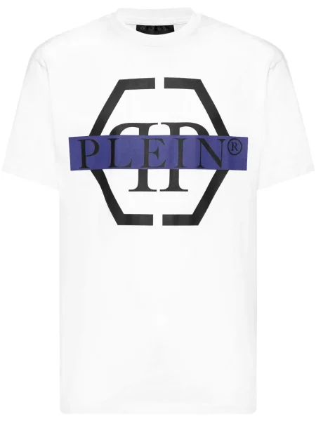 Tricou Philipp Plein alb