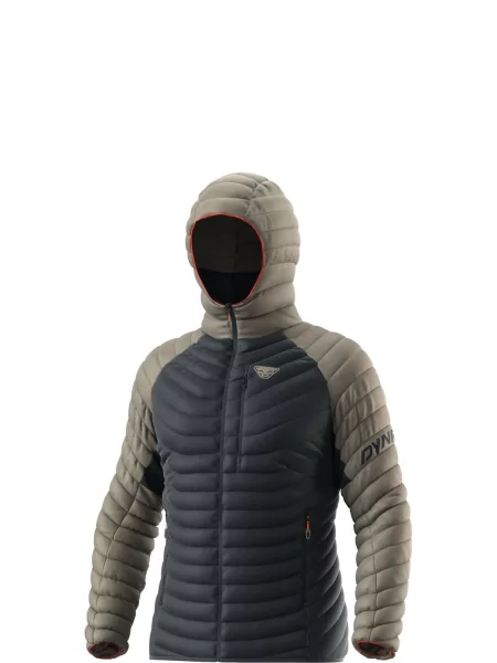 DYNAFIT Radical Dwn Hood Jkt Пуховик Чорний/бежевий чорний