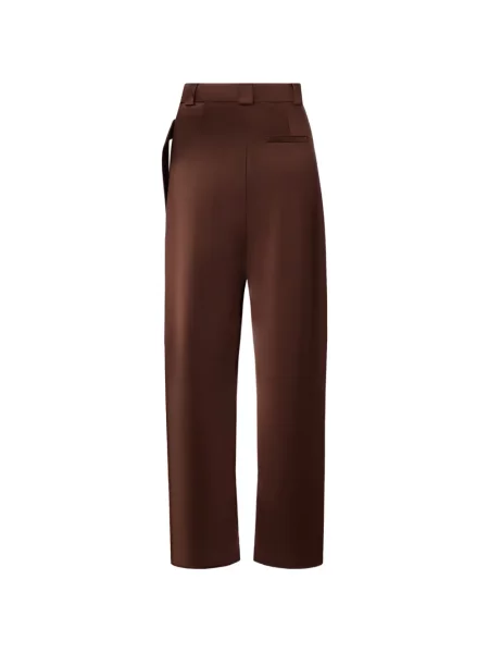 Pantaloni Pinko asimetrice maro