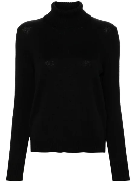 Sweter Blanca Vita prążkowany czarny