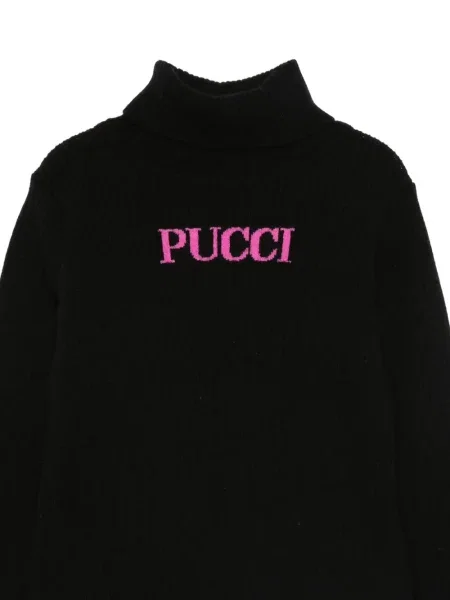 Sweter dziecięcy Pucci czarny