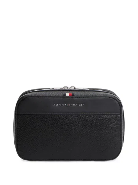 Geantă Tommy Hilfiger cu autograf negru