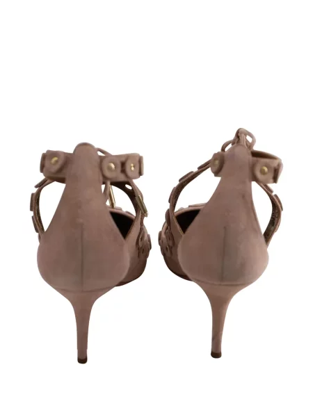 Pantofi cu toc Aquazzura din piele de căprioară