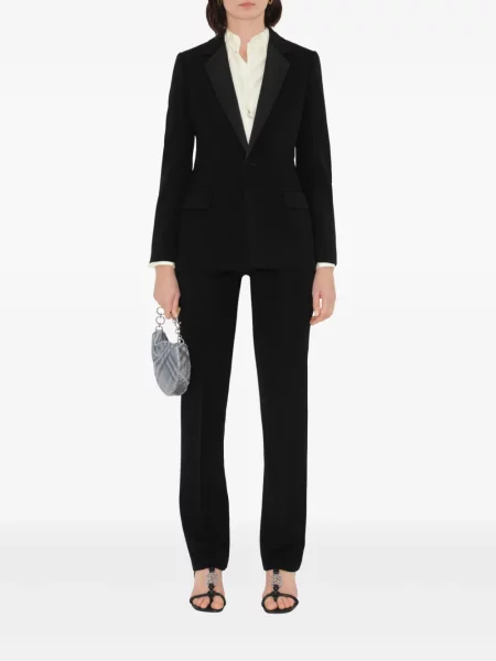 Marynarka Burberry wełniana czarna