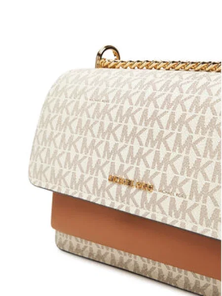 Kabelka Michael Michael Kors béžová