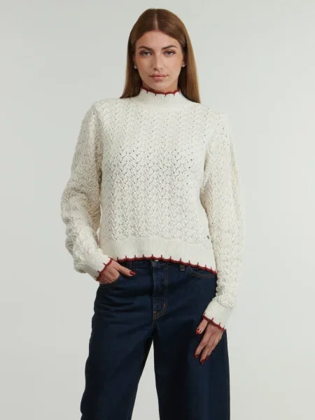 Pepe Jeans Sveter béžová