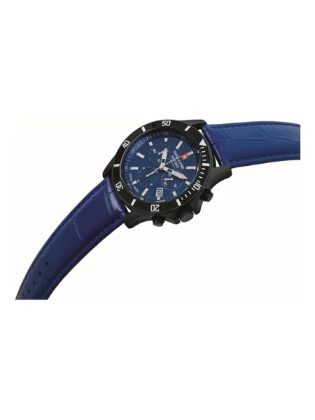 Zegarek Swiss Alpine Military niebieski