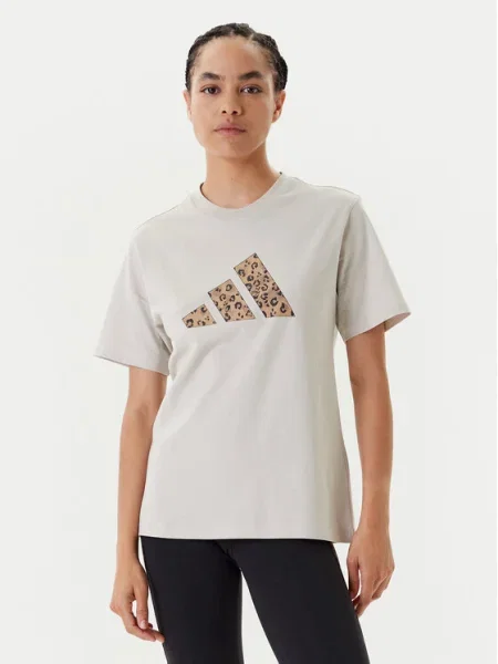 Тениска adidas дамска сиво