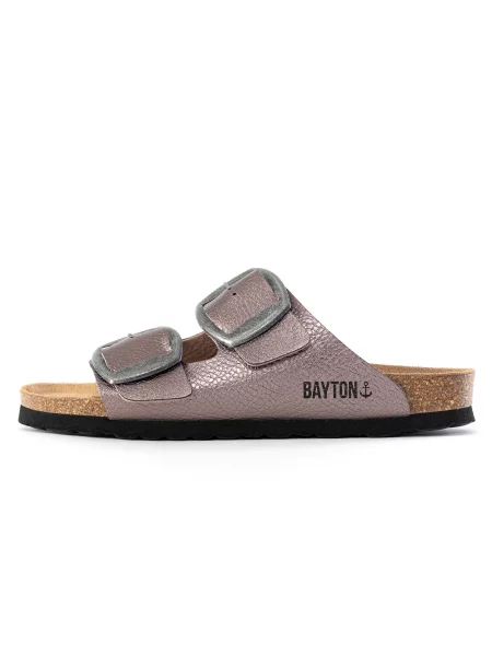 Bayton Saboți Alicante mauve negru