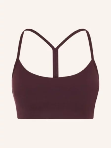 Lululemon Biustonosz Sportowy Flow lila fioletowy