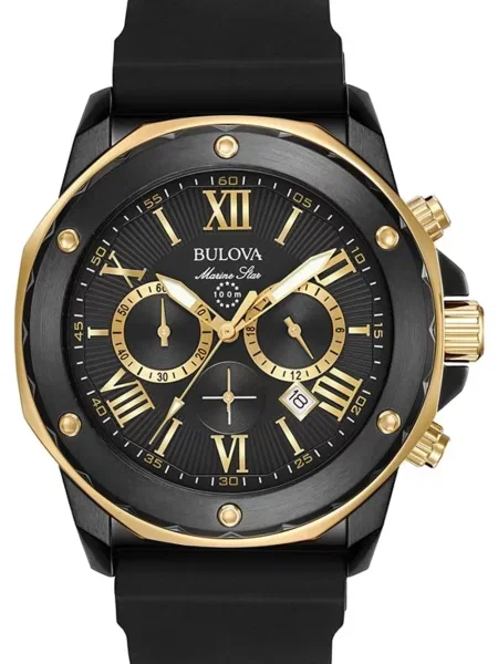 Zegarek Bulova czarny