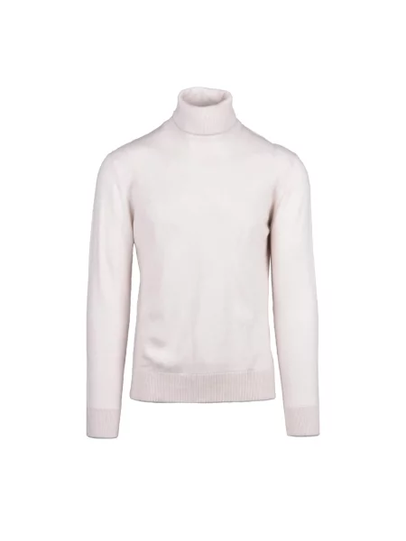 Lniany golf golf Eleventy biały