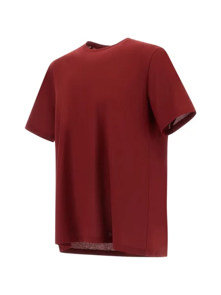 Tricou Herno cu decolteu rotund roșu