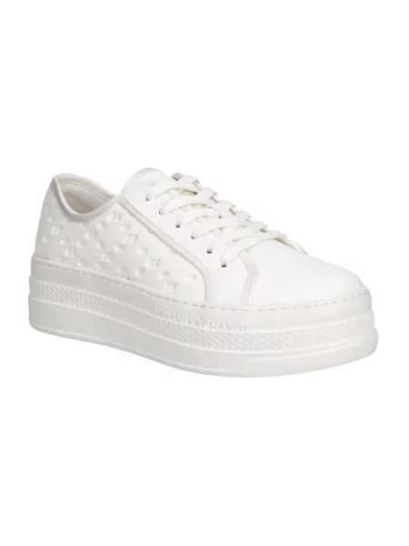 Sneakersy Armani Exchange białe