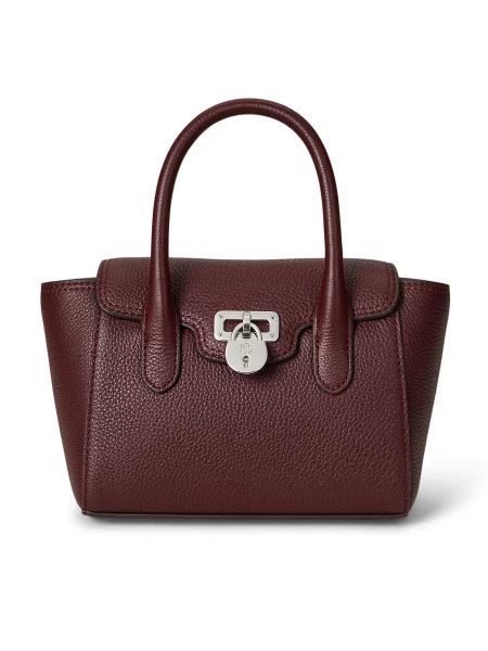 LAUREN RALPH LAUREN Ročna torba Small Tanner Bordo rdeča