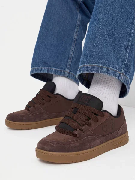 Tenisice DC Shoes Tamno smeđa