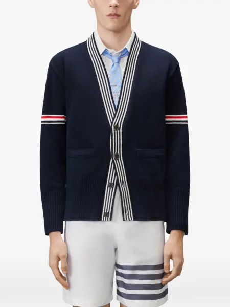 Cardigan Thom Browne albastru