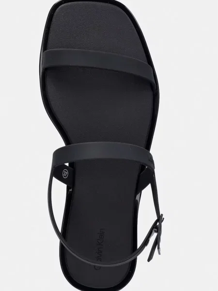 Calvin Klein női szandál JELLY SANDAL SLING MAT TRAN TPU fekete