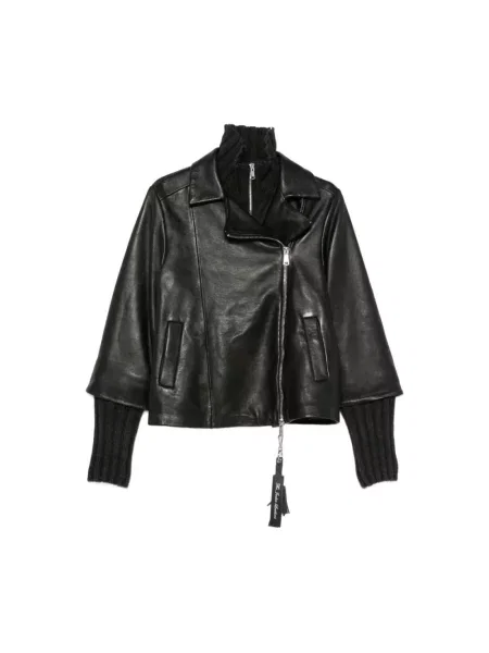 Kurtka skórzana The Jack Leathers czarna