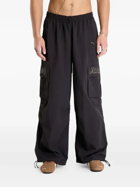 Pantaloni cargo Puma negru