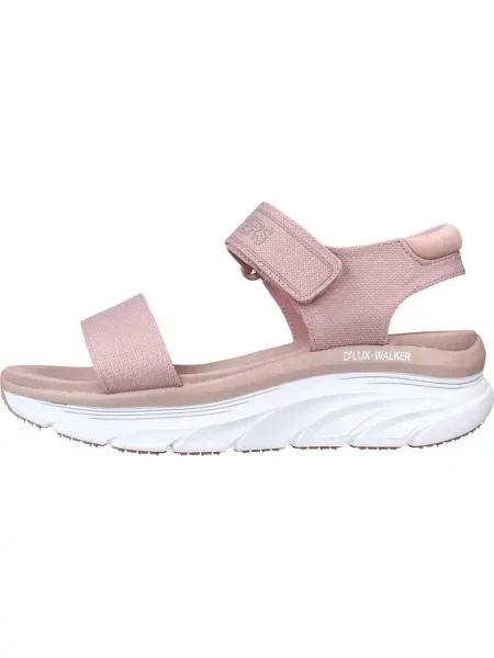 Sandały SKECHERS DLUX WALKER NEW BLOCK Rose różowe
