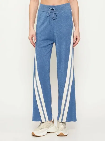 Pinko Pantaloni de tricot TORMENTA | Relaxed fit albastru