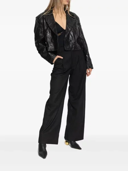 Pantaloni Gestuz plisate negru