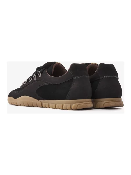 Sneakersy Via Vai zamszowe czarne