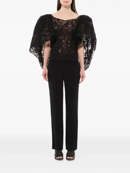 Tricou Givenchy din dantelă negru