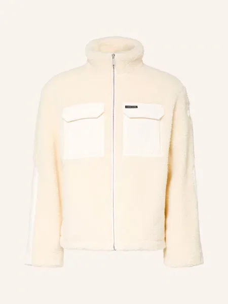 Canada Goose Bunda Z Teddy Kožešiny Harrier V Kombinaci Materiálů režná bílá