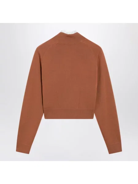 Sweter Chloe brązowy