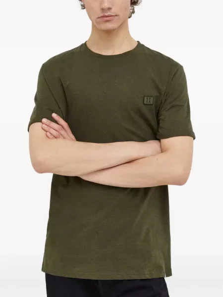 Tricou Les Deux cu autograf verde