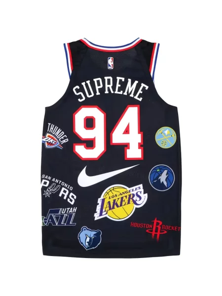 Cămașă Supreme cu imagine negru