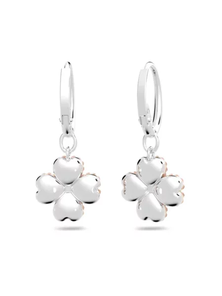 Kolczyki Swarovski różowe